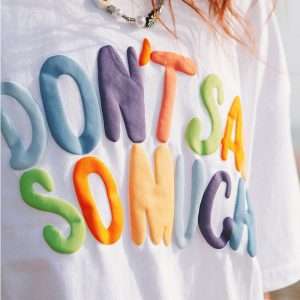 250GSM Heavy Cotton Puff Print T Shirt