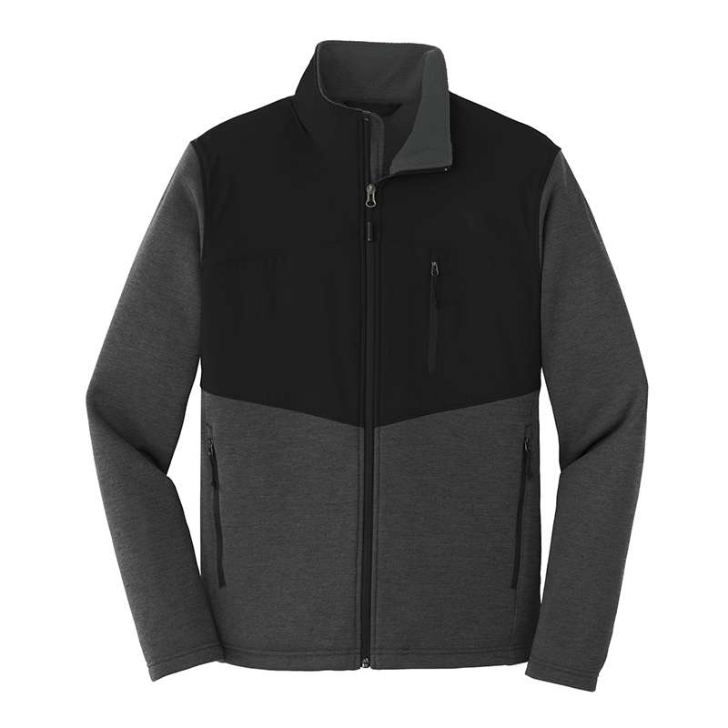 Company Staff Uniforms Color Block Fleece Jacket Men - Fmitee