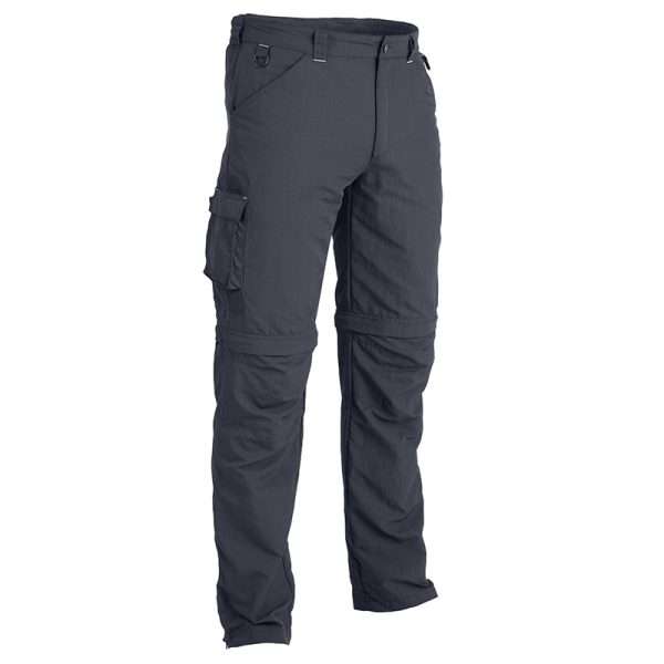 Outdoor Hiking Shorts Zip Off Separable Legs In 2 Length Convertible Anti-Uv Woven Work Cargo Pants - Image 3